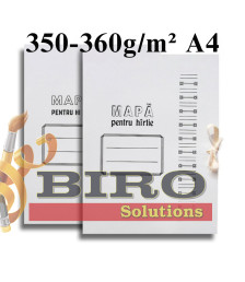 Mapă din carton cu legatură A4, 350-360 gr.